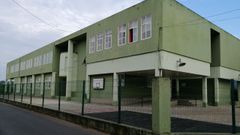 Exterior del CEIP Marbn, en As Somozas