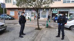 Los�GRS de la Guardia Civil, desplegados en Sada
