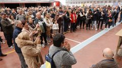 Concentracin celebrada el domingo en Xove