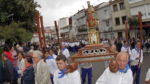 Procesi�n Virgen Guadalupe en Rianxo