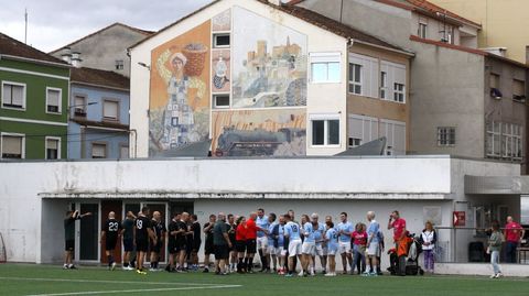 El partido se disput en el campo de ftbol Luis Bodegas, de Monforte