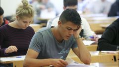 Ex�menes de selectividad 2019 en el Campus de Ferrol