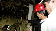 Explosi�n en la sede central de Pemex