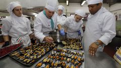 El IES de Foz, donde la pr�xima semana regresar�n los campeonatos, es una gran cantera para A Mari�a