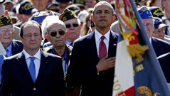 L�deres pol�ticos se re�nen en el 70 aniversario del desembarco de Normand�a