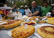 Imagen de archivo de un concurso de tortillas de patata