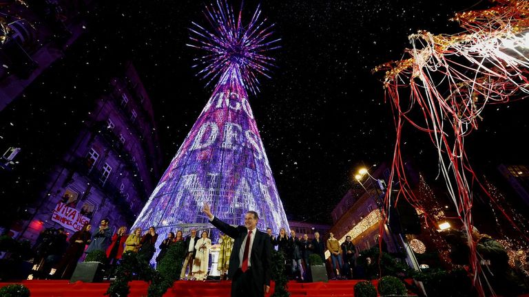 Vigo alumbra la Navidad del 2025