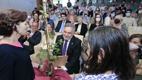 Rigueiro recibi� este marte numerosas muestras de afecto y de admiraci�n