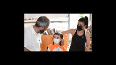 Camilo V�zquez, en un curso con escolares