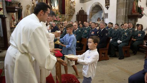 LA GUARDIA CIVIL CELEBRA EL DIA DEL PILAR EN LA COMARCA DEL BARBANZA
