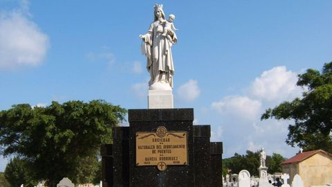 El panten ponts, en el cementerio Cristbal Coln, en La Habana