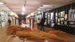 Una exposici�n anterior del colectivo Alterarte