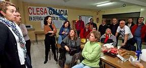 Un grupo de trabajadores de la f�brica caldense de Clesa se encerraron durante unas 24 horas en la planta.