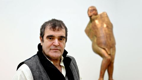O escultor Francisco Leiro.