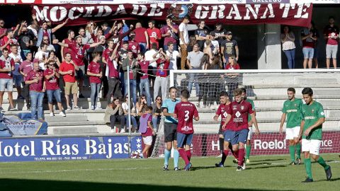 El Pontevedra CF vence al Racing de Ferrol