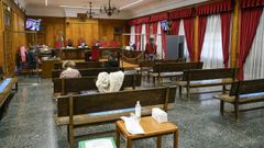 Sala principal de la Audiencia Provincial de Ourense