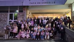 Una nutrida representaci�n se reuni� en la casa consistorial para conmemorar la fecha