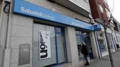 Sucursal del Sabadell Gallego en Viveiro 