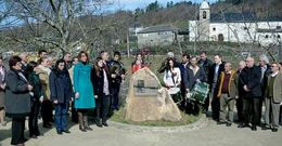 La plaza dedicada a Manuel Fraga est� situada enfrente del Concello de Folgoso do Courel