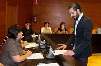 Pablo Pi�eiro tom� el pasado lunes posesi�n como nuevo concejal del PSOE de Sanxenxo.