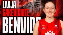 El nuevo fichaje del Ensino, Luvija Sakeviciute