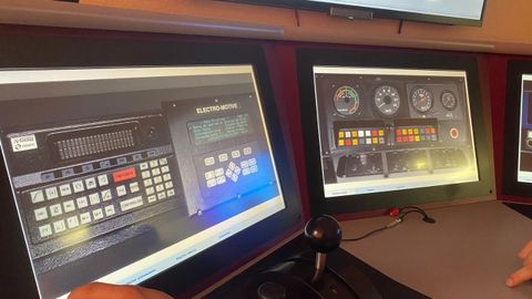 Equipos del Centro Europeo de Formaci�n Ferroviaria de Oviedo