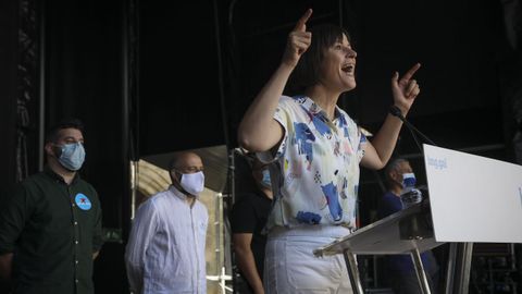 La l�der del BNG, Ana Pont�n, en una imagen de archivo