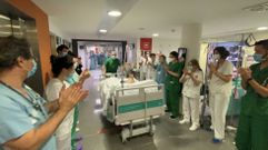 Juan es el primer paciente con coronavirus que consigue abandonar la UCI