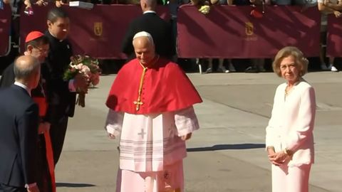 En directo: visita del papa a la catedral de la Almudena