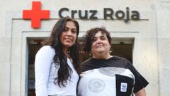 Esmeralda e Iria lograron trabajo con el plan de inserci�n laboral de la Cruz Roja