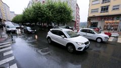 Confluencia entre la Ronda das Fonti�as y el Carril dos Indios