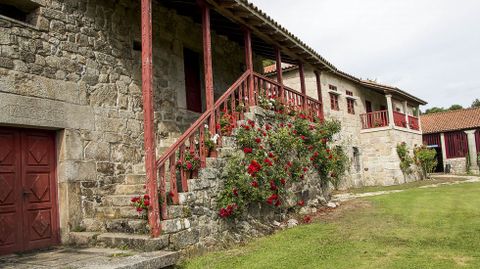 El pazo de Arxeriz est formado por un importante conjunto de construcciones tradicionales