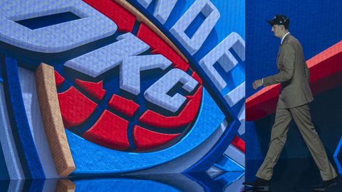 Aday Mara, tras su elecci�n por los Oklahoma City Thunder