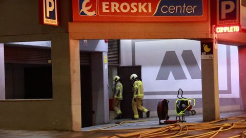 Incendio en la calle P�rez Cepeda