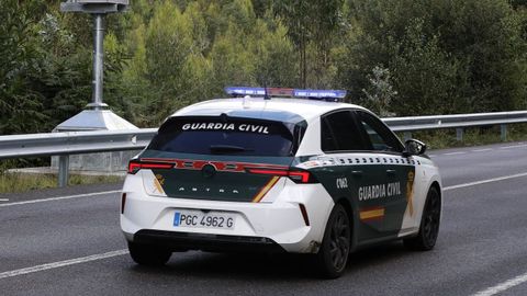 Imagen de archivo de un veh�culo de la Guardia Civil de Tr�fico
