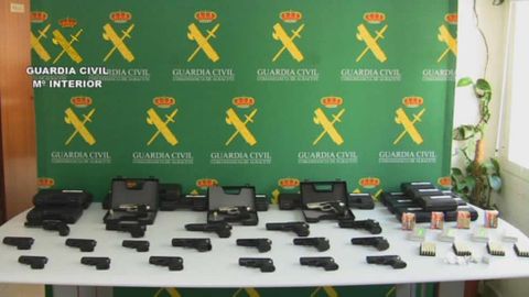 Detenidas 245 personas en la UE, 46 de ellas en Espa�a, por tr�fico de armas