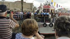 Imagen de archivo de la tradicional procesi�n mar�timas de las fiestas
