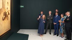 Inauguraci�n de la muestra centrada en �A derradeira leici�n do mestre�, de Castelao