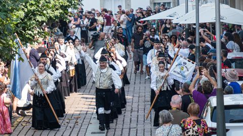 El Desfile das Naci�ns Celtas, broche al Festival de Ortigueira