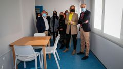 Garc�a, Ruiz y m�s miembros del ejecutivo local visitaron el espacio.