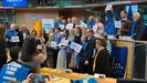 Entrega de firmas de Justice Initiative en el Parlamento Europeo
