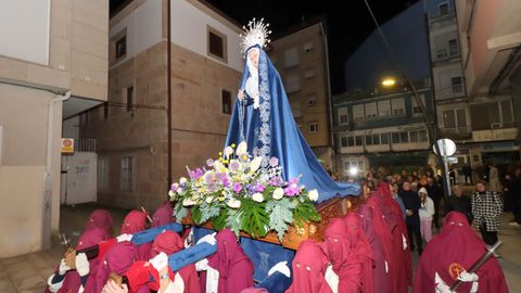 Procesi�n del Ecce Homo y la Virgen de la Amargura en Boiro