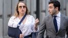 Leonor Gonzlez Pano, a su llegada al Supremo para declarar.