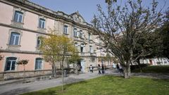 El grado en Dese�o tendr� su sede provisional en el edificio de la Xunta en Benito Corbal, pero los alumnos acudir�n tambi�n a las instalaciones de Belas Artes (en la imagen)