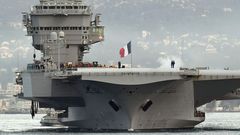 El Charles de Gaulle, en el puerto de Toulon, en una imagen de archivo