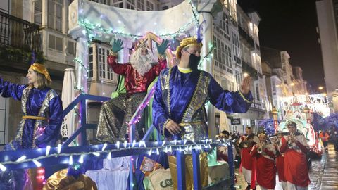 Melchor, a su llegada a la plaza de Armas.