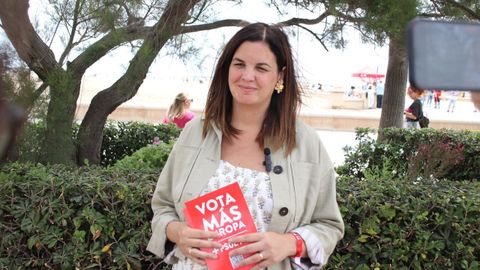 Sandra Gmez Lpez,  nmero 14 de la candidatura del PSOE
