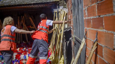 Romería de Os Milagres en Saavedra (Begonte)