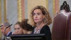 La presidenta del Congreso de los Diputados, Meritxell Batet