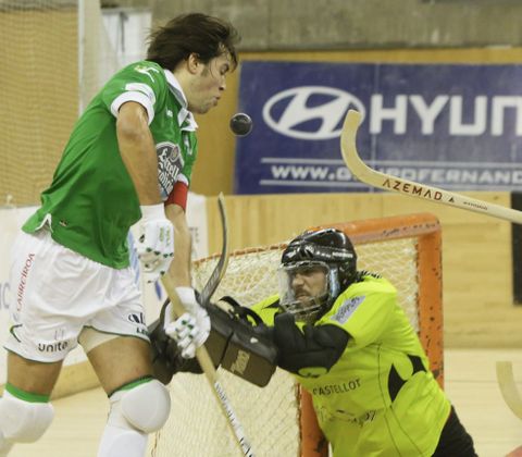 Jordi Bargall� marc� dos goles ante el Manlleu. 